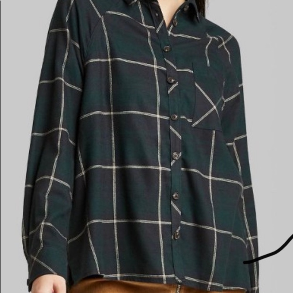 Wild Fable oversized flannel